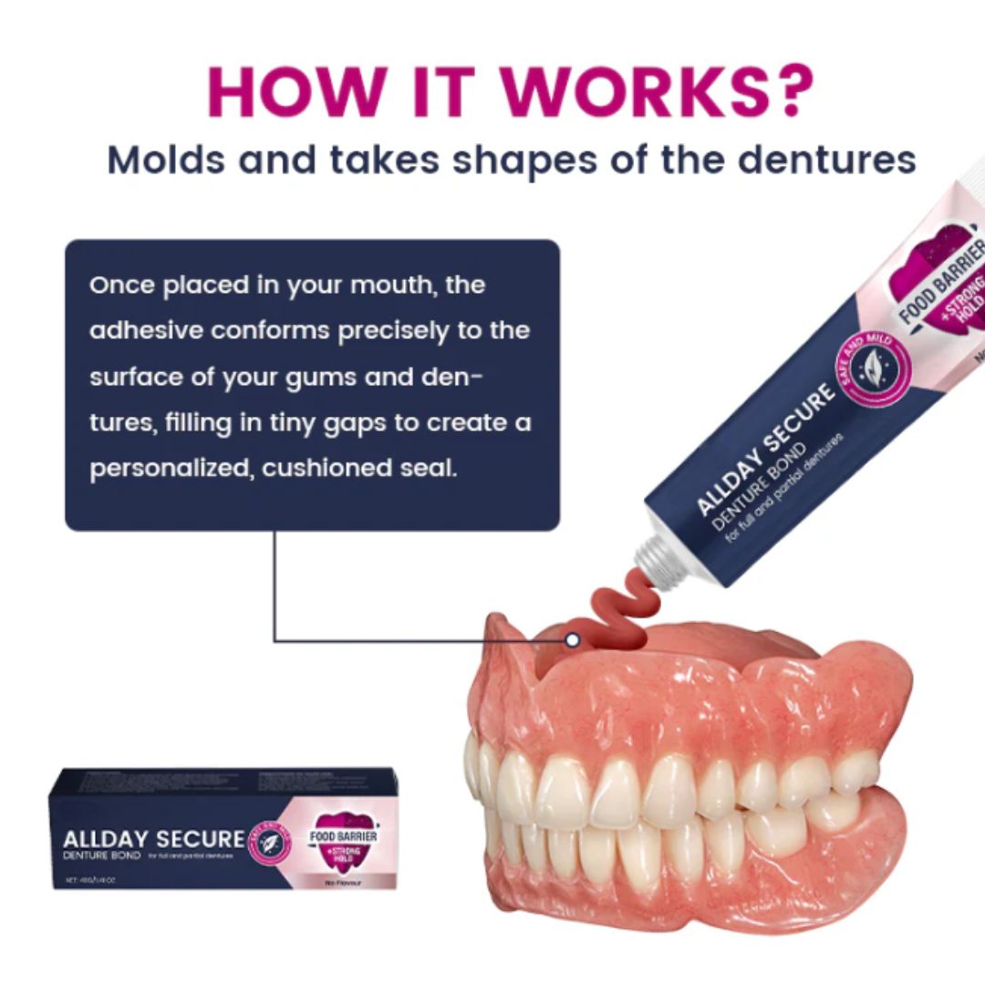 All Day Secure Denture Bond